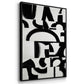 Prosperous Elements V11 - Floater Framed Canvas Print