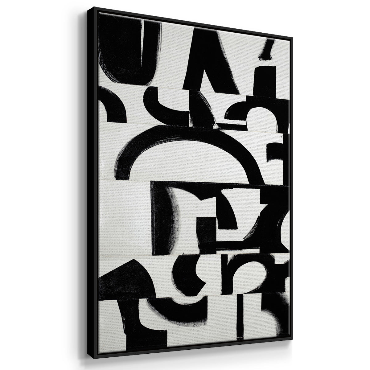 Prosperous Elements V11 - Floater Framed Canvas Print