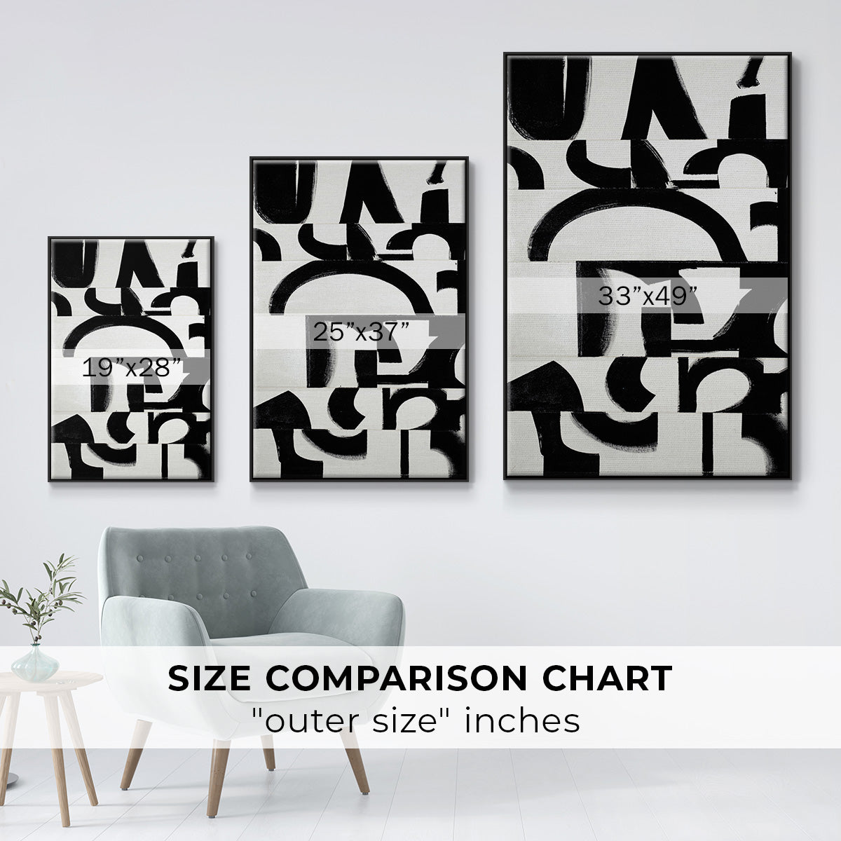 Prosperous Elements V11 - Floater Framed Canvas Print