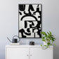 Prosperous Elements V11 - Floater Framed Canvas Print