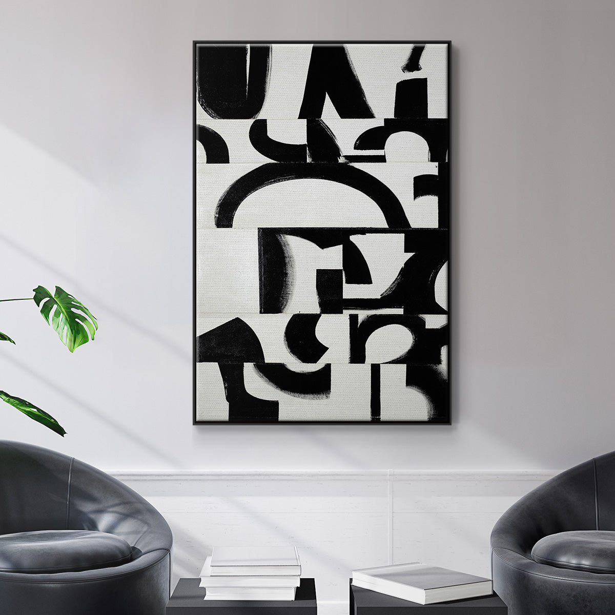 Prosperous Elements V11 - Floater Framed Canvas Print