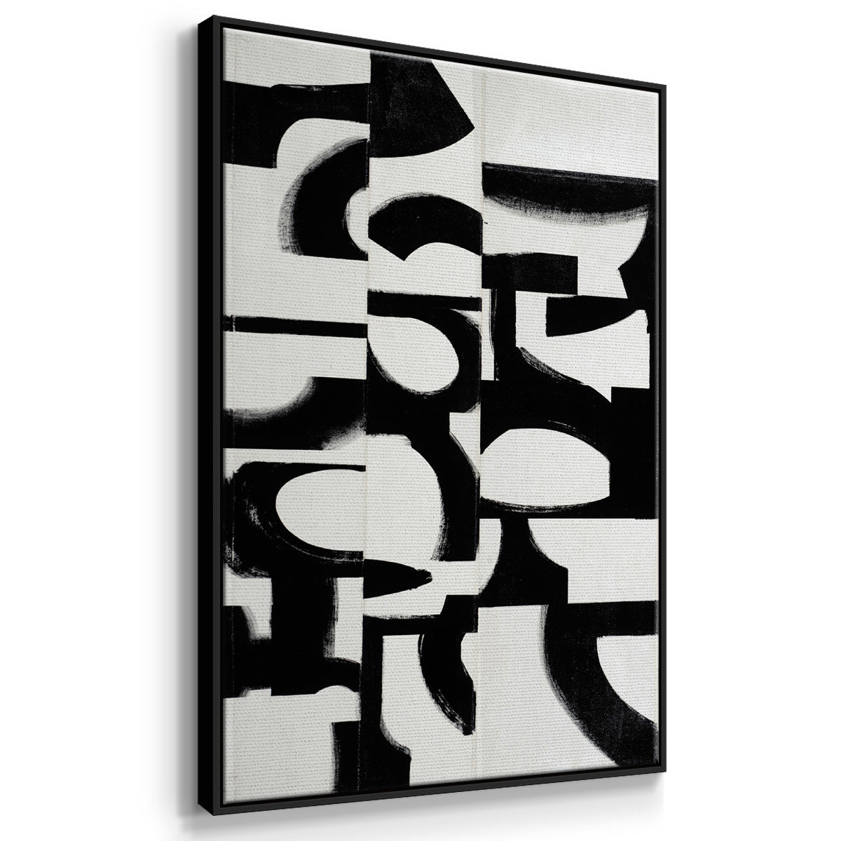 Prosperous Elements V9 - Floater Framed Canvas Print