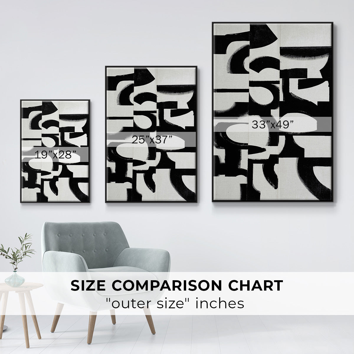 Prosperous Elements V9 - Floater Framed Canvas Print