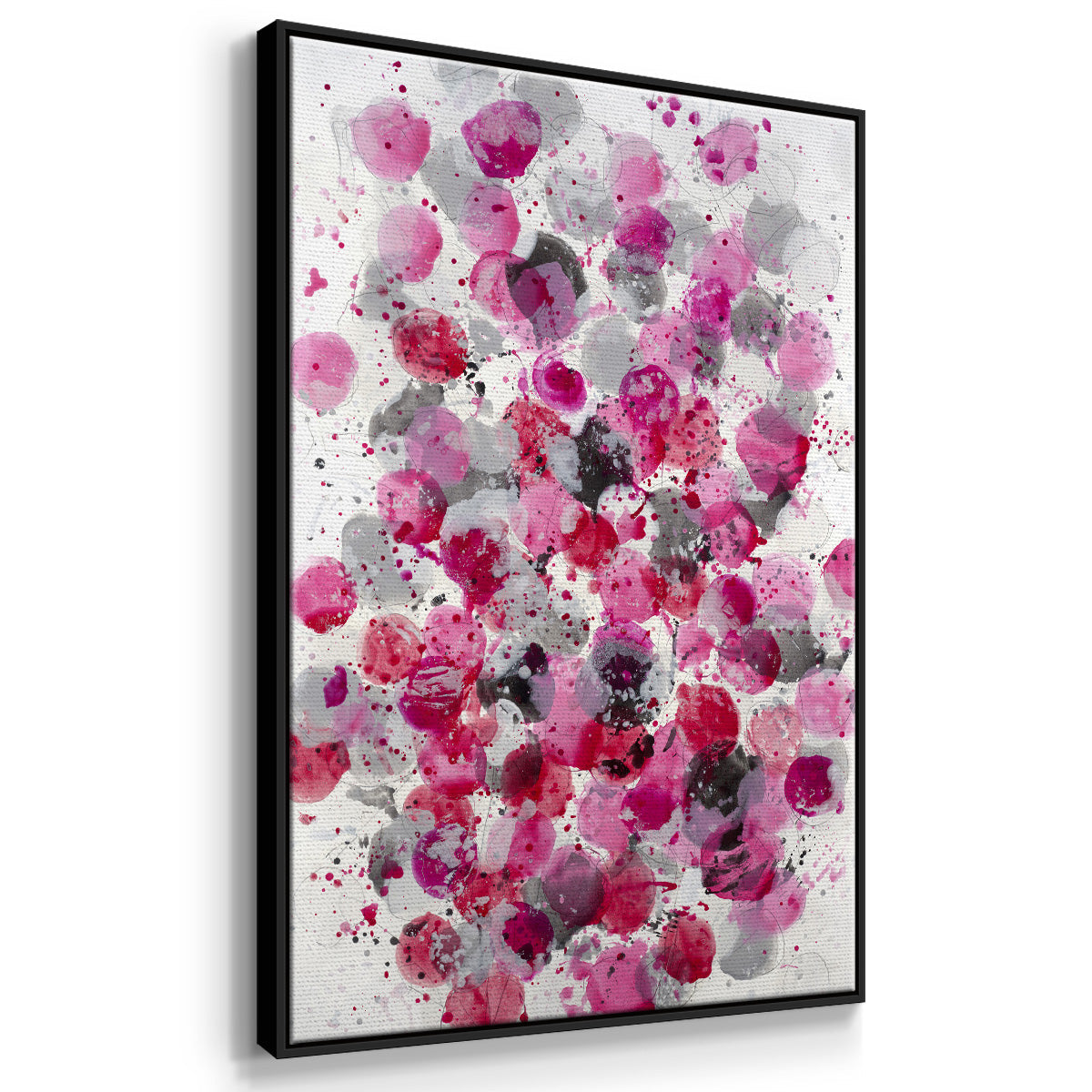 Bouquet - Floater Framed Canvas Print