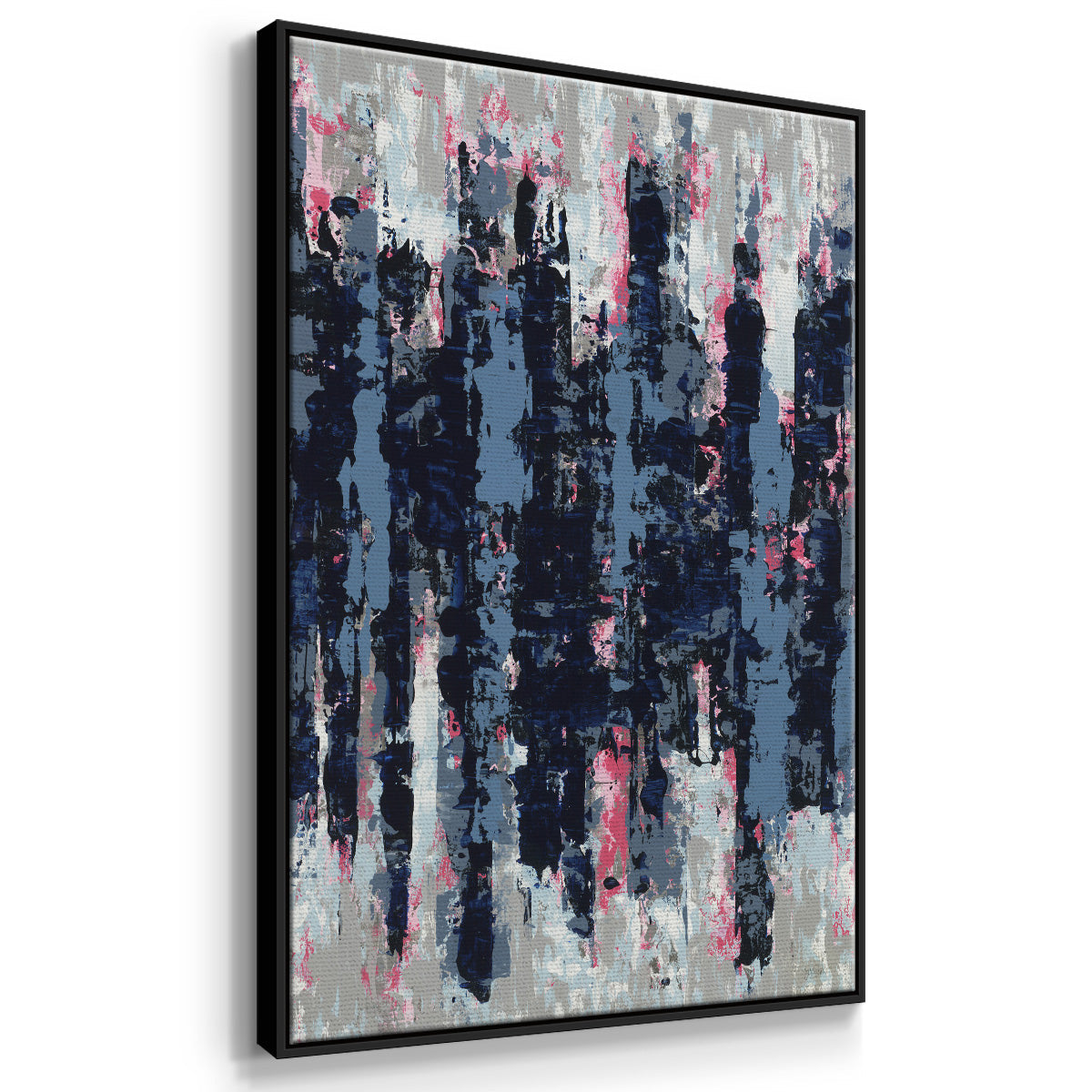 Veiled Heat - Floater Framed Canvas Print
