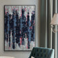 Veiled Heat - Floater Framed Canvas Print
