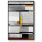 Retro Spectrum V7 - Floater Framed Canvas Print