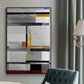 Retro Spectrum V7 - Floater Framed Canvas Print