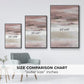 Geo Cache in Pale - Floater Framed Canvas Print