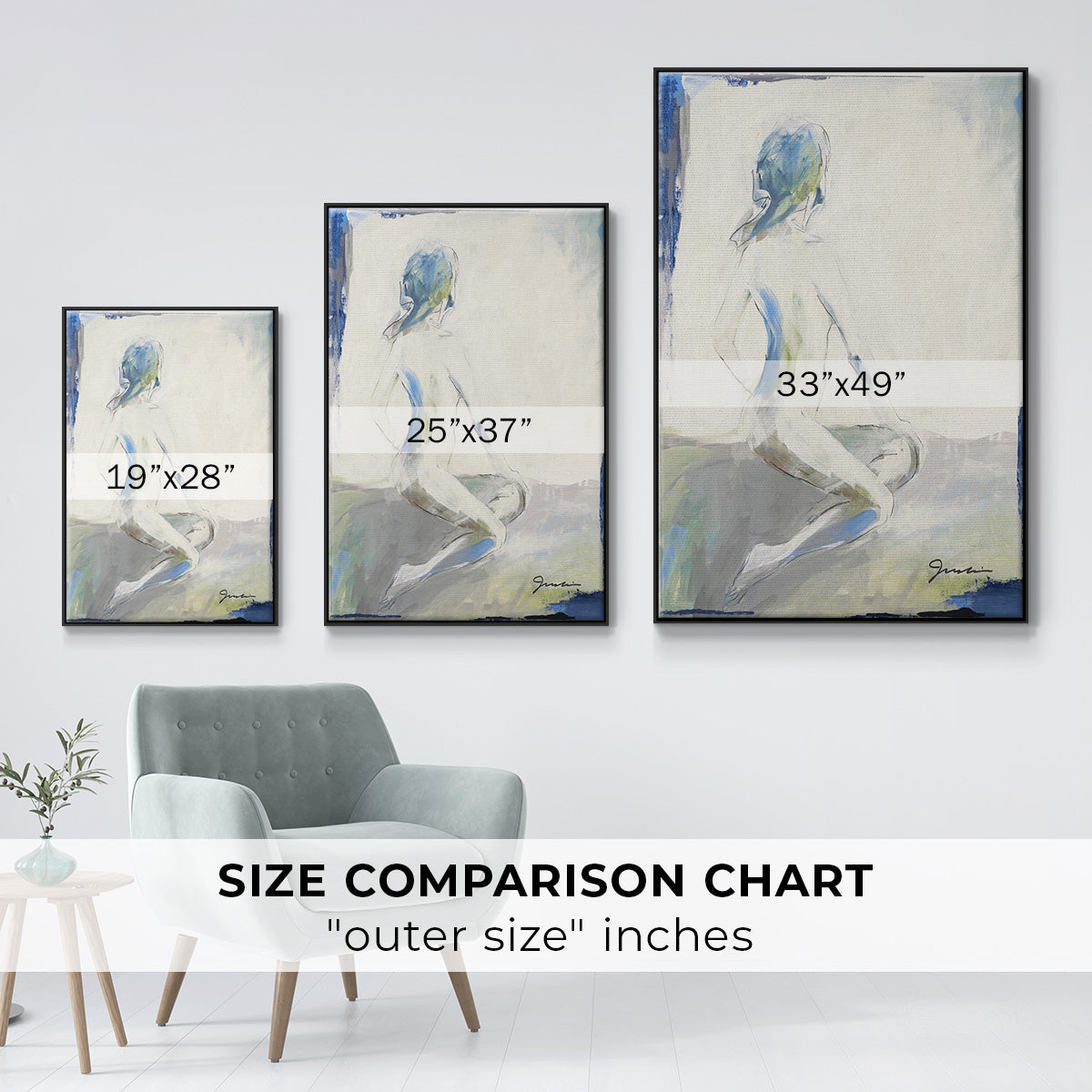 Picture Perfect - Floater Framed Canvas Print