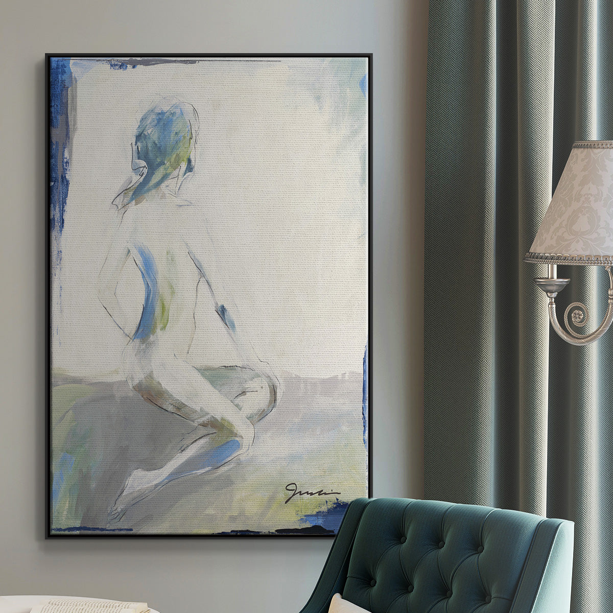 Picture Perfect - Floater Framed Canvas Print