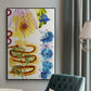 Flower Power I - Floater Framed Canvas Print