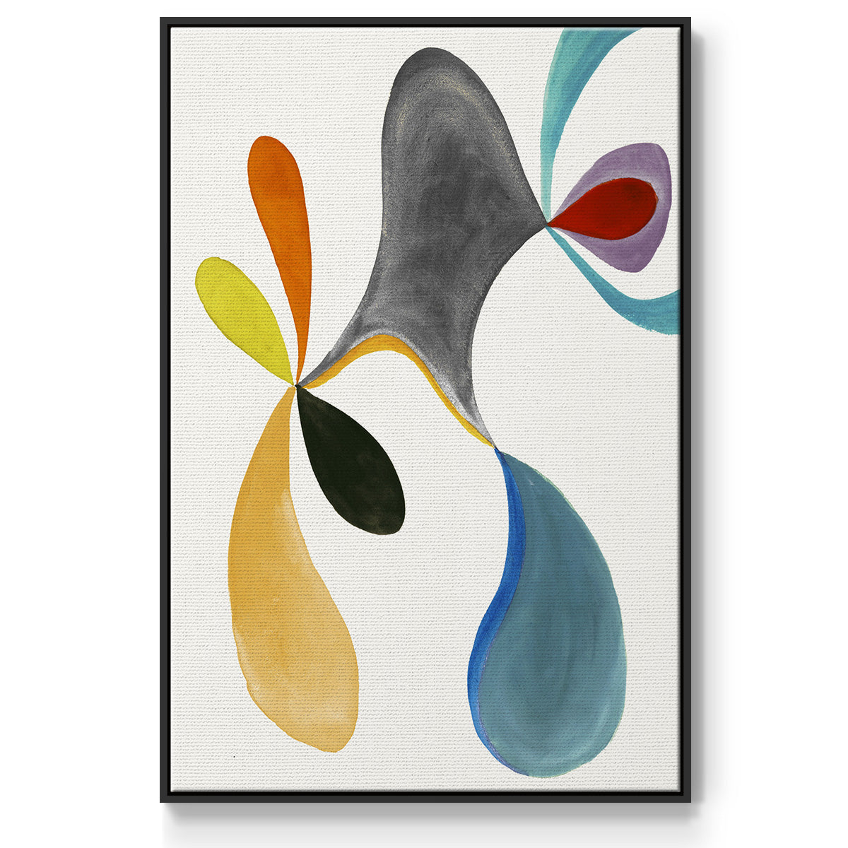 Magic Tricks I - Floater Framed Canvas Print