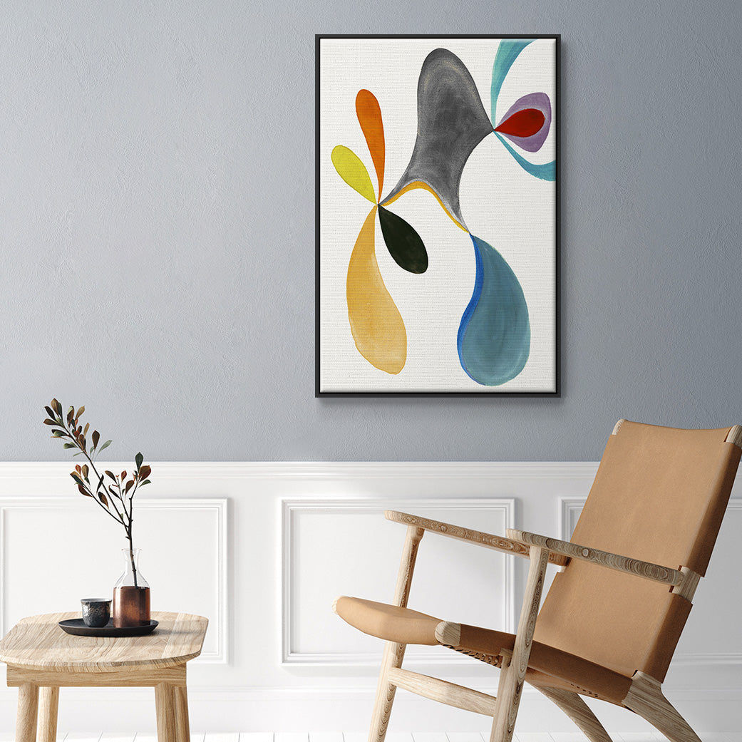 Magic Tricks I - Floater Framed Canvas Print