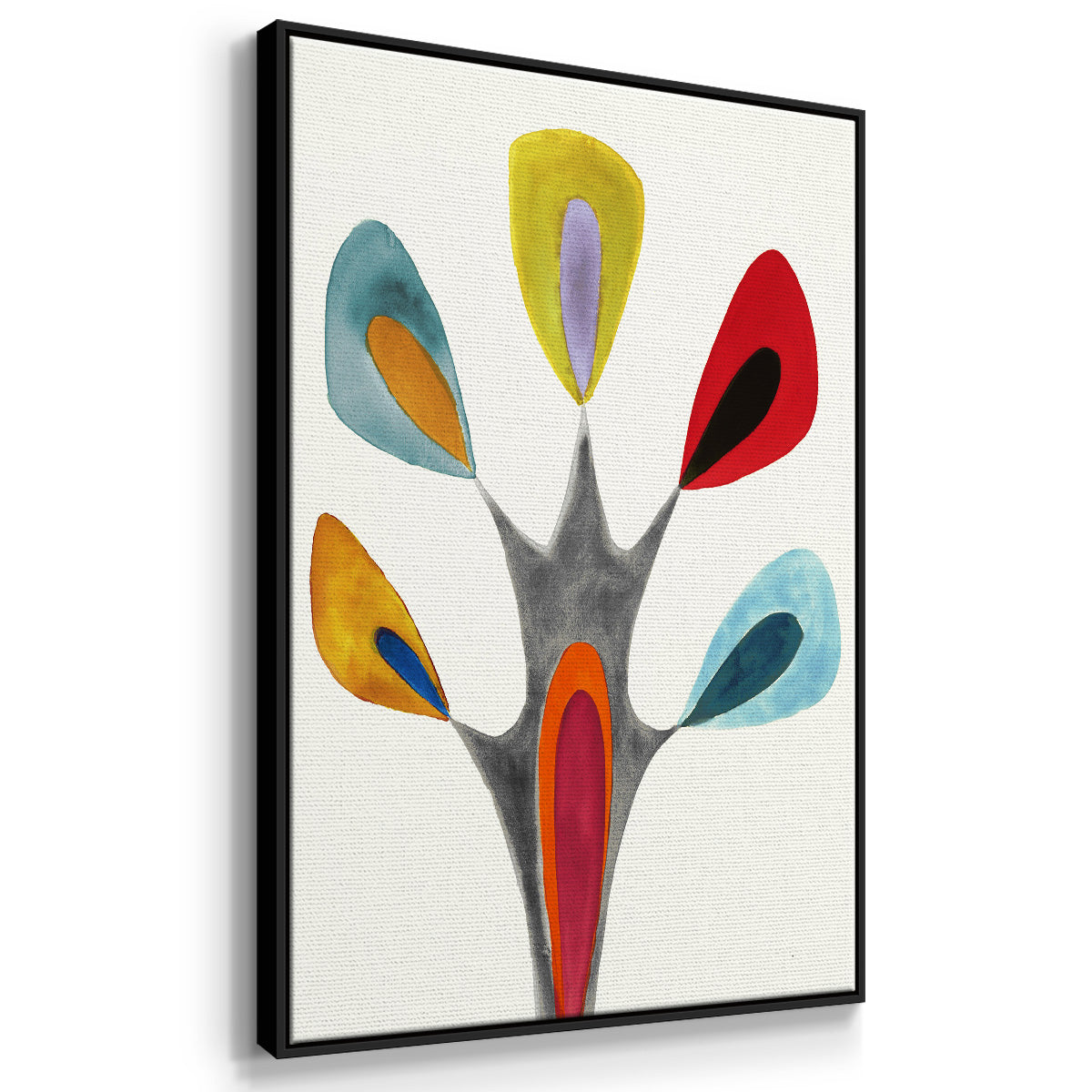 Magic Tricks II - Floater Framed Canvas Print