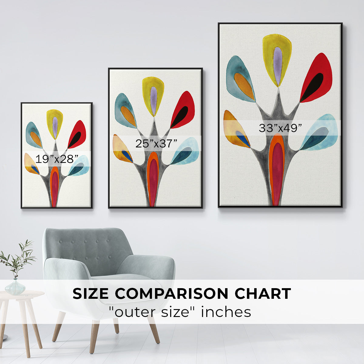 Magic Tricks II - Floater Framed Canvas Print