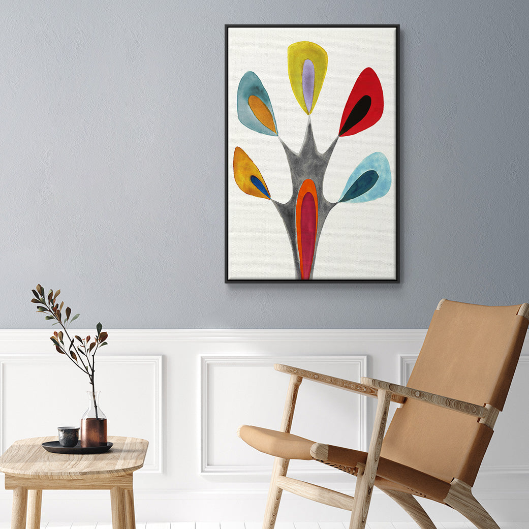 Magic Tricks II - Floater Framed Canvas Print