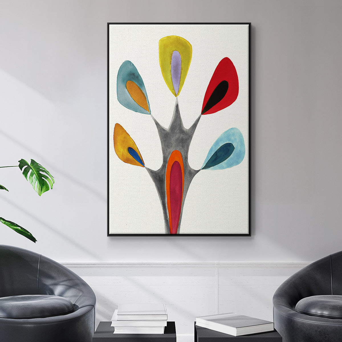 Magic Tricks II - Floater Framed Canvas Print