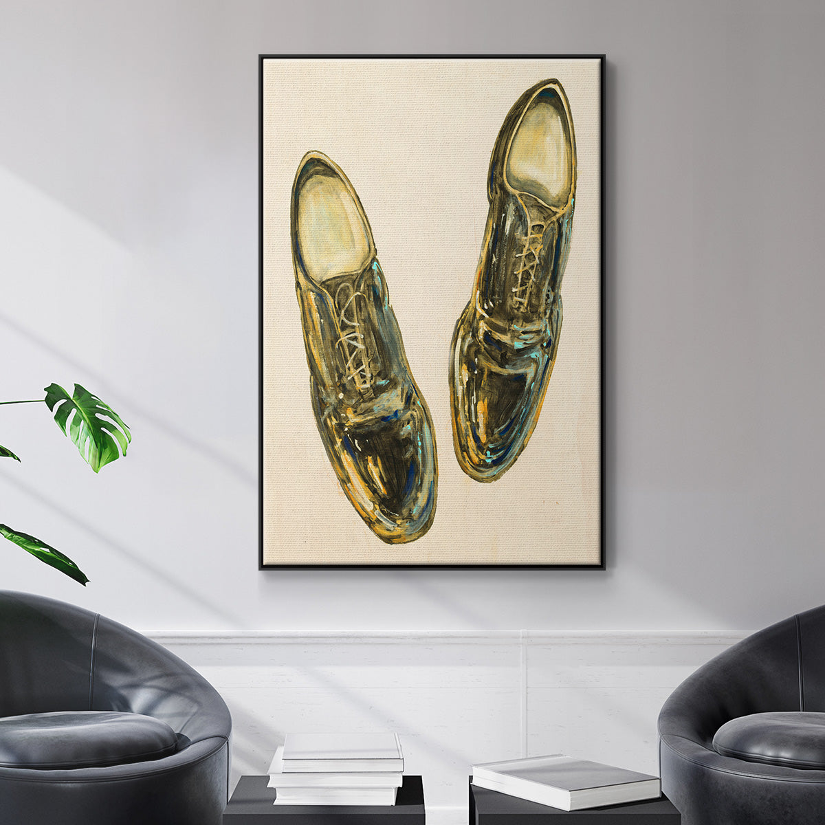The Shoe Fits I V1 - Floater Framed Canvas Print