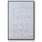 String Theory V1 - Floater Framed Canvas Print