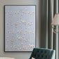 String Theory V1 - Floater Framed Canvas Print