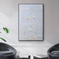String Theory V1 - Floater Framed Canvas Print