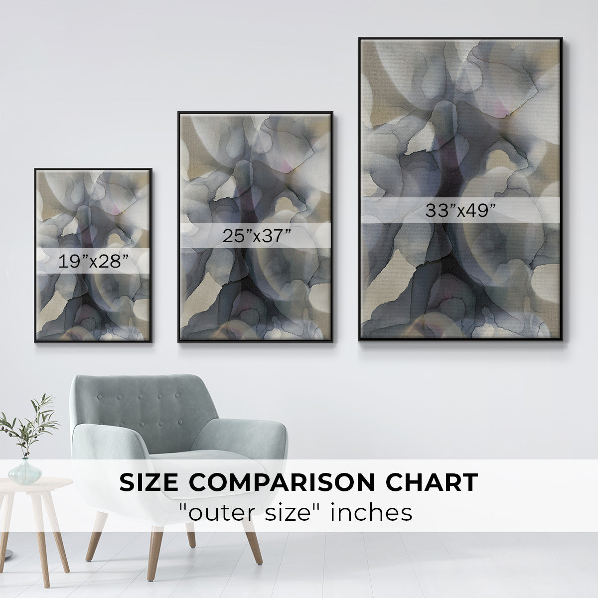 Heavy Weather - Floater Framed Canvas Print
