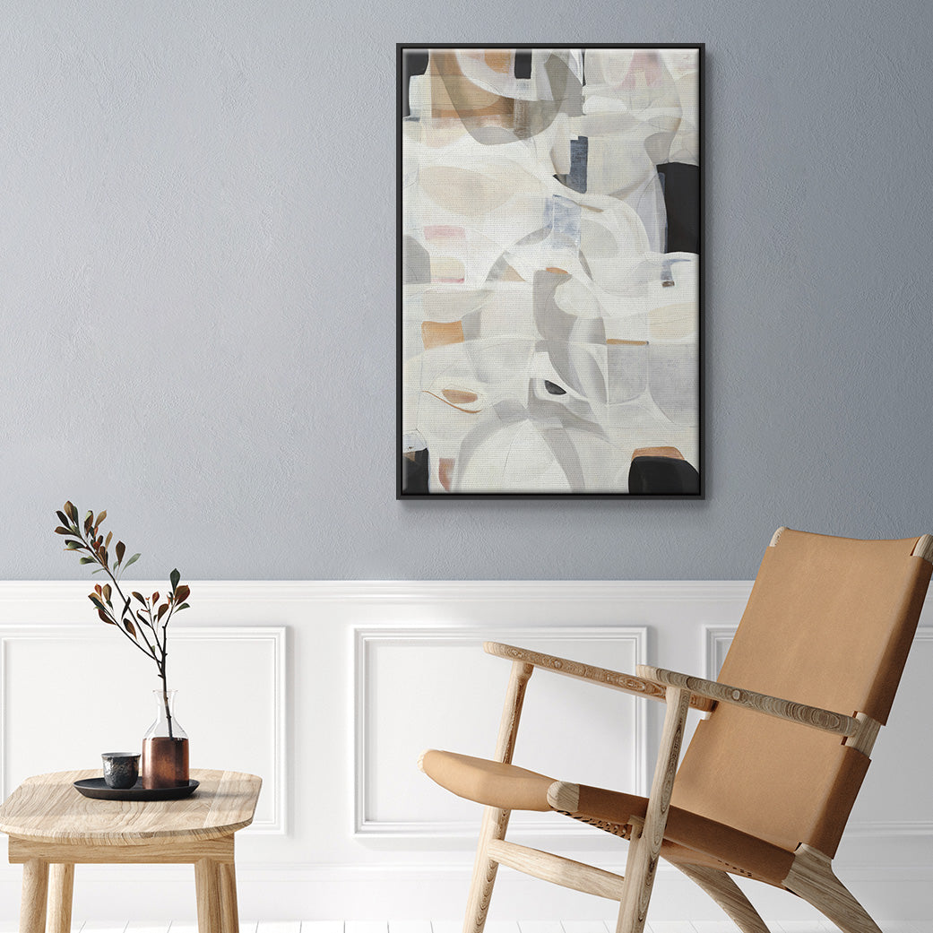 Windswept - Floater Framed Canvas Print