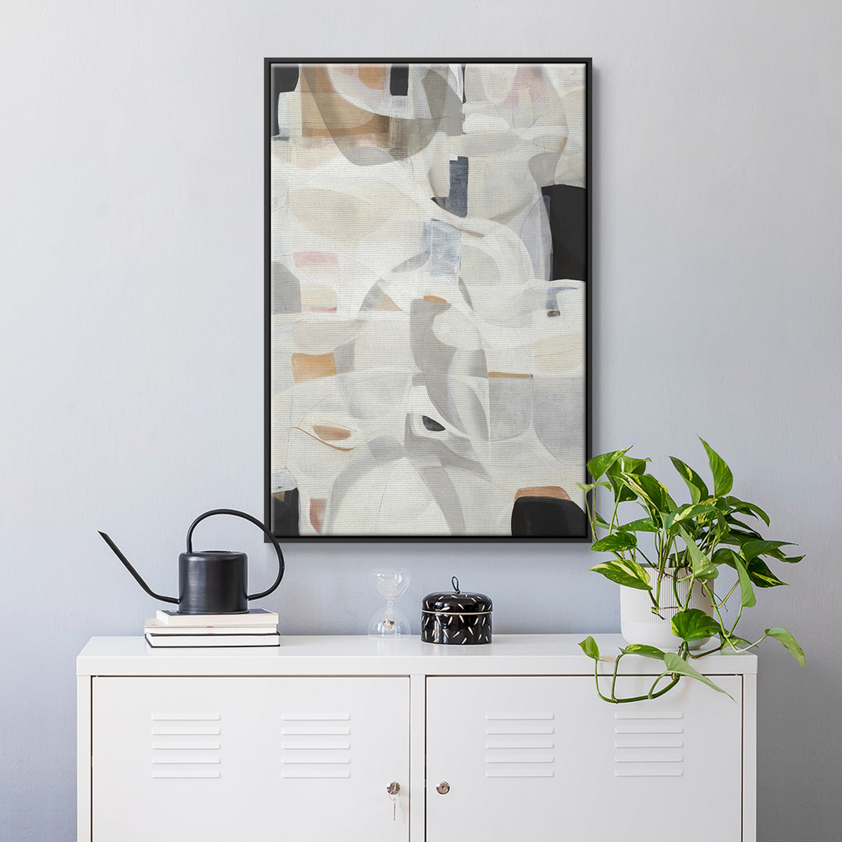 Windswept - Floater Framed Canvas Print