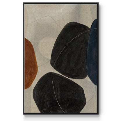 Gravity I - Floater Framed Canvas Print