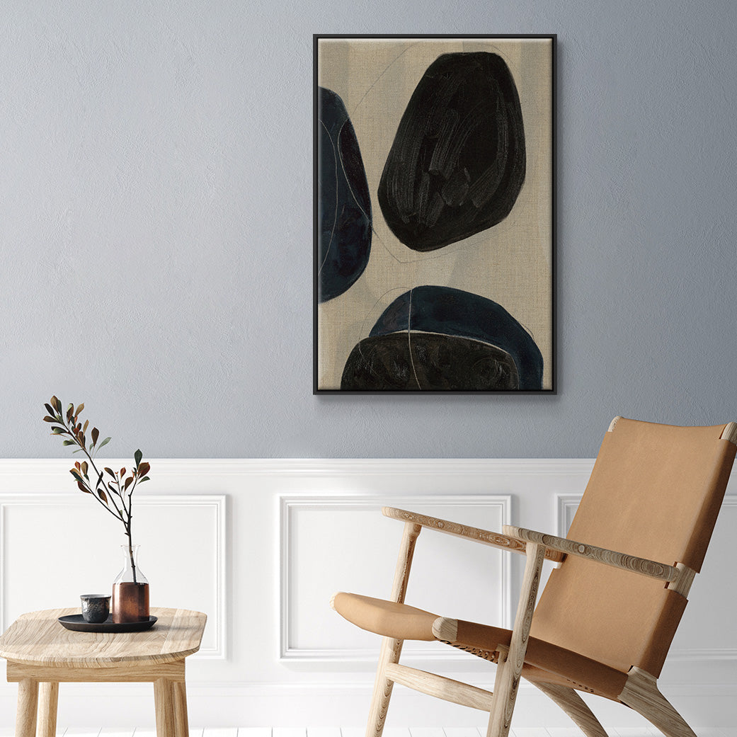 Gravity II - Floater Framed Canvas Print