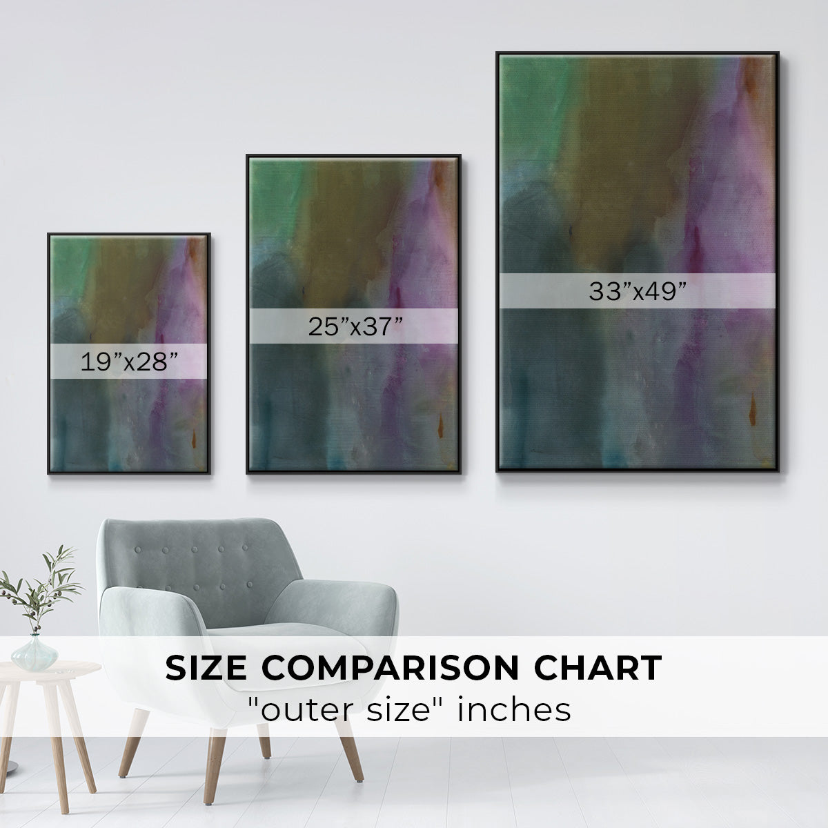 Simple Yet Affecting - Floater Framed Canvas Print