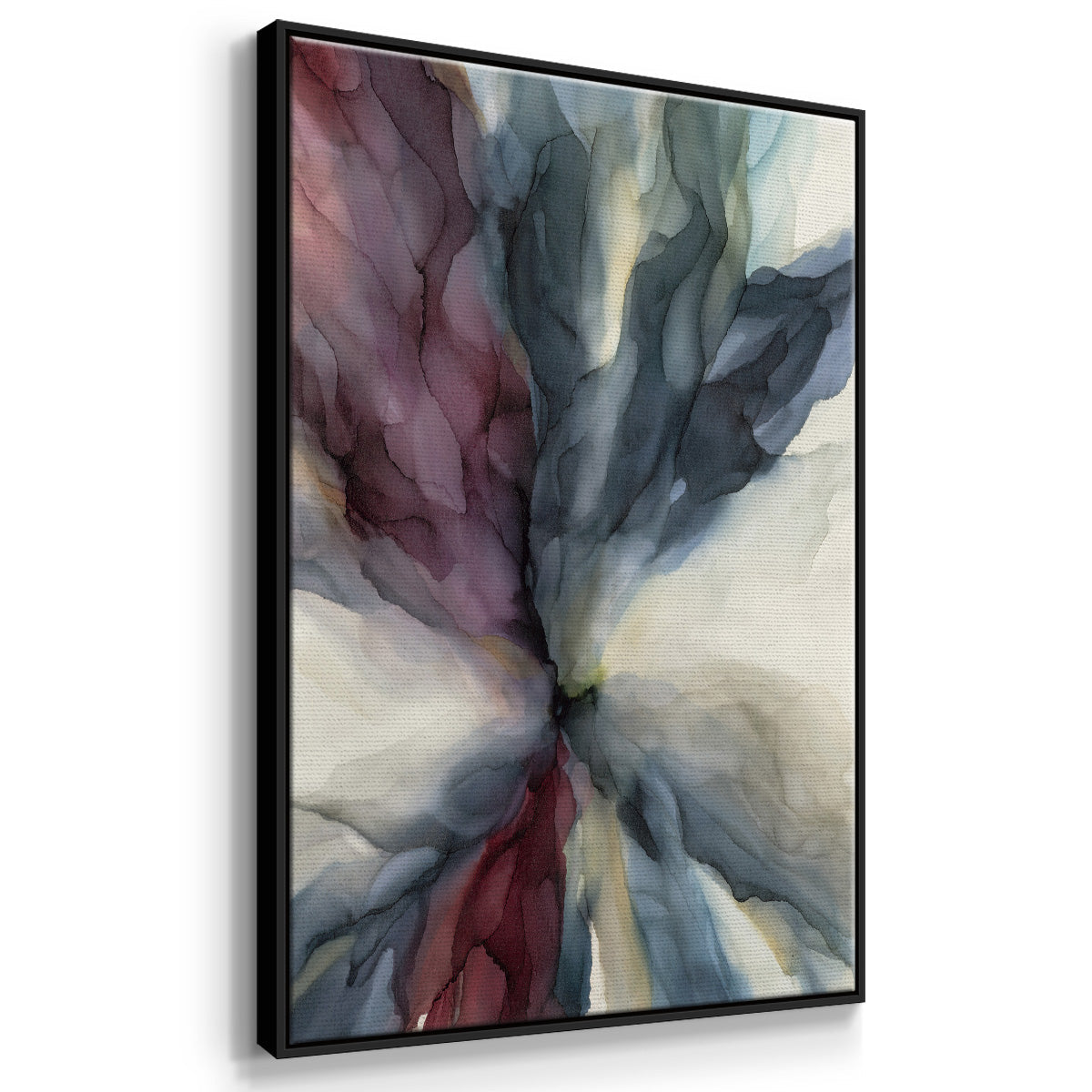Untitled - Floater Framed Canvas Print