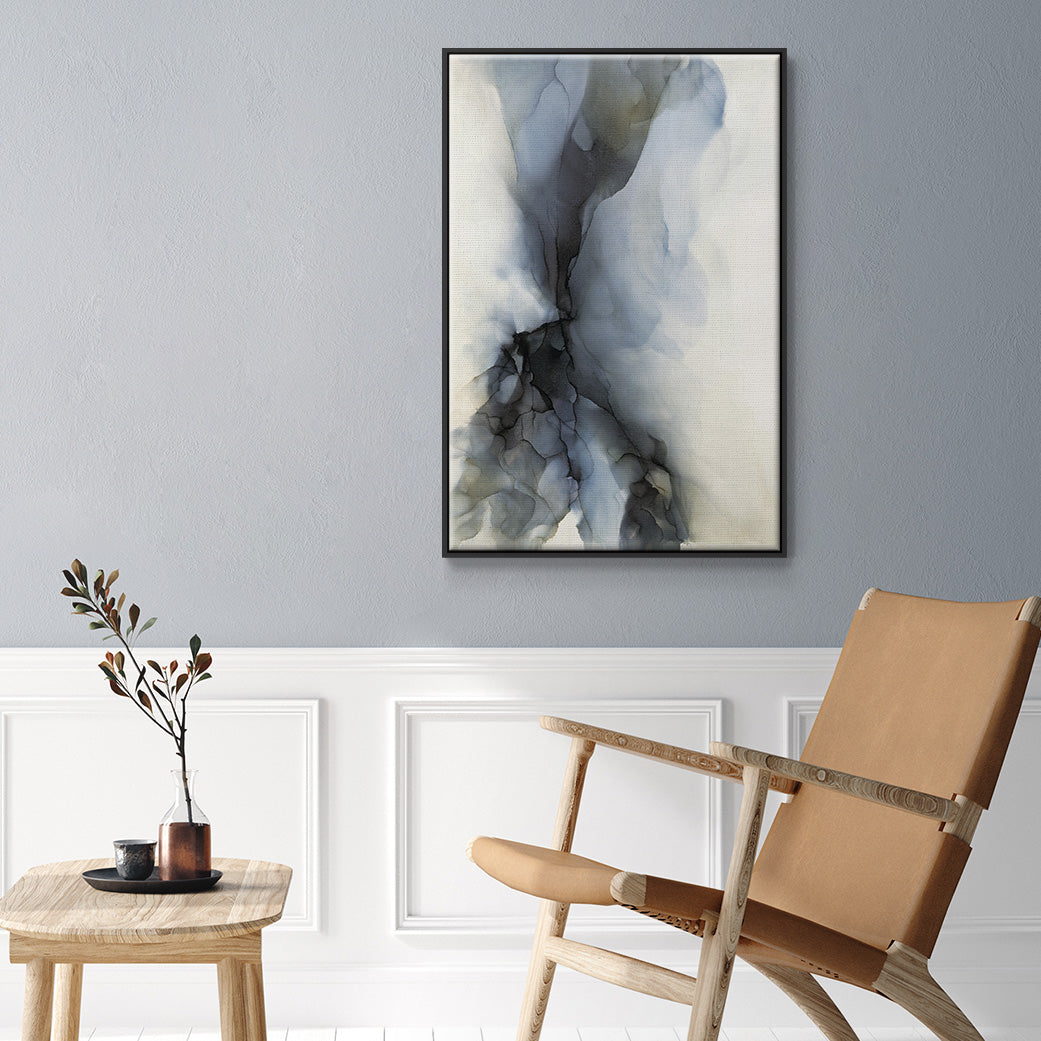 Low Tide - Floater Framed Canvas Print