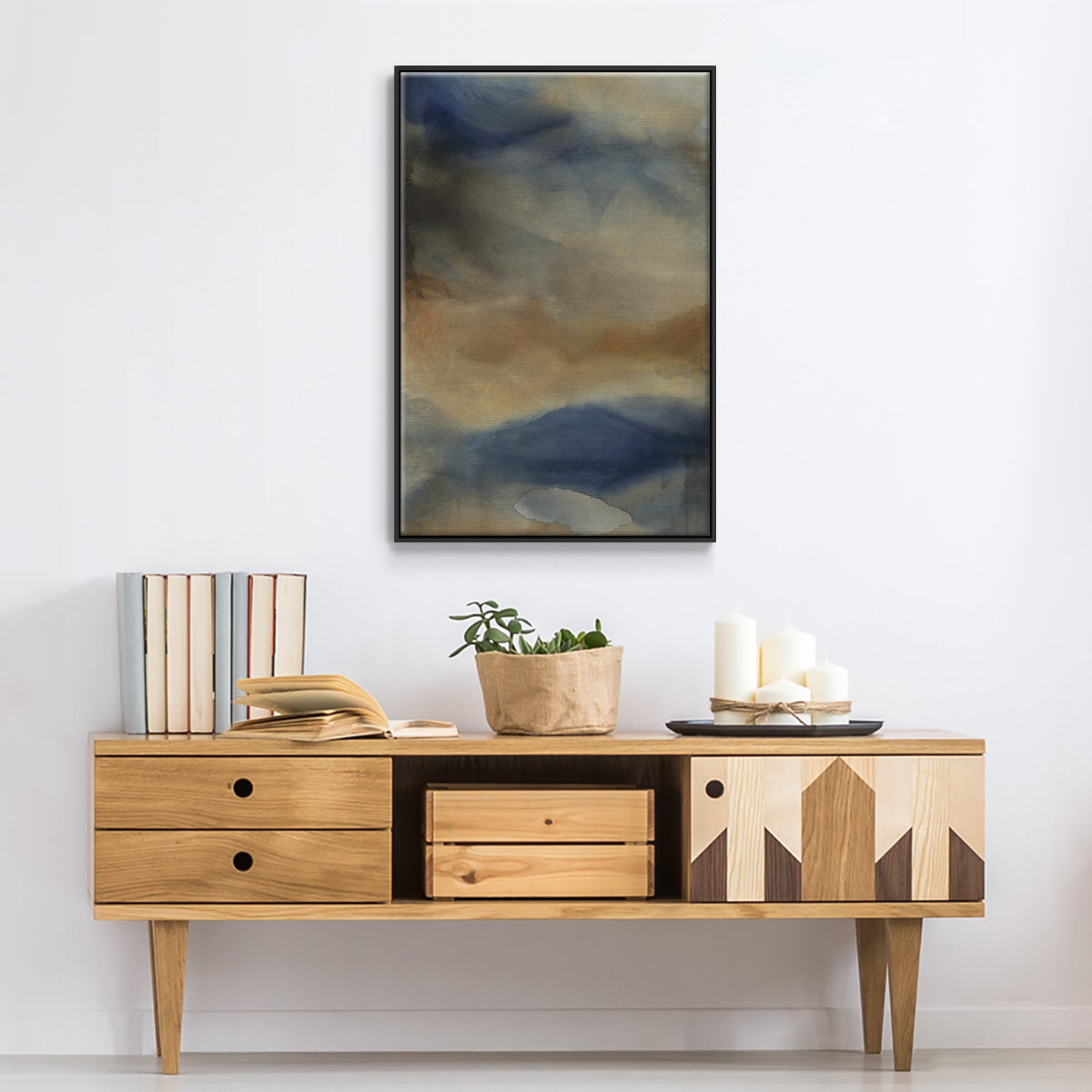 Reflection - Floater Framed Canvas Print