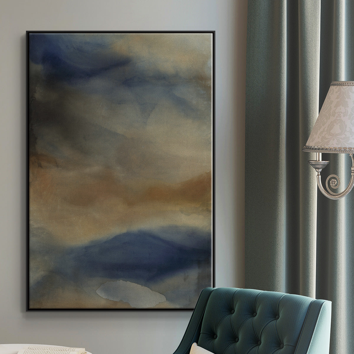 Reflection - Floater Framed Canvas Print