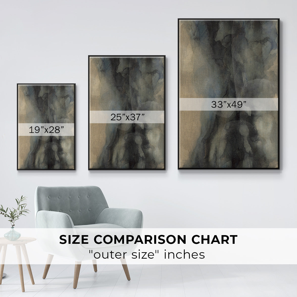 The Winter - Floater Framed Canvas Print