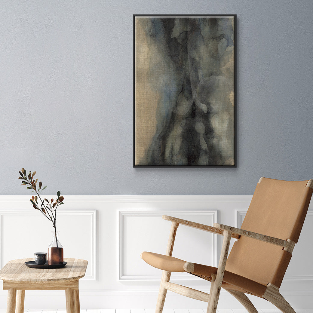 The Winter - Floater Framed Canvas Print