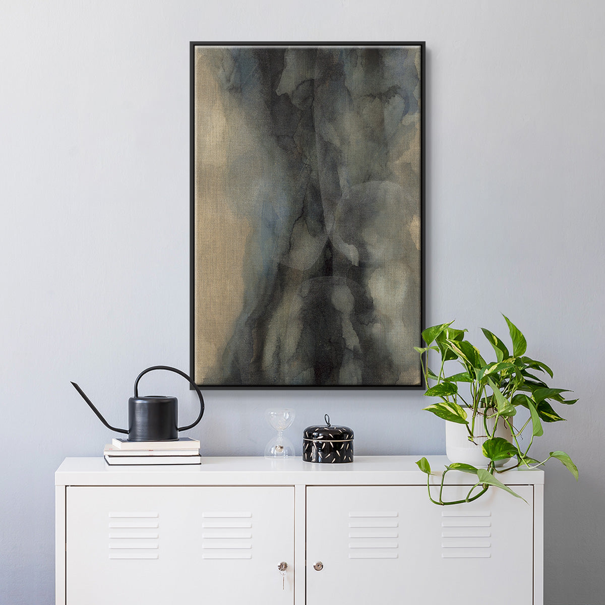 The Winter - Floater Framed Canvas Print