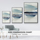 Waves I - Floater Framed Canvas Print