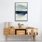 Waves I - Floater Framed Canvas Print