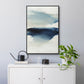 Waves I - Floater Framed Canvas Print
