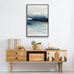 Waves II - Floater Framed Canvas Print