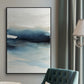 Waves II - Floater Framed Canvas Print