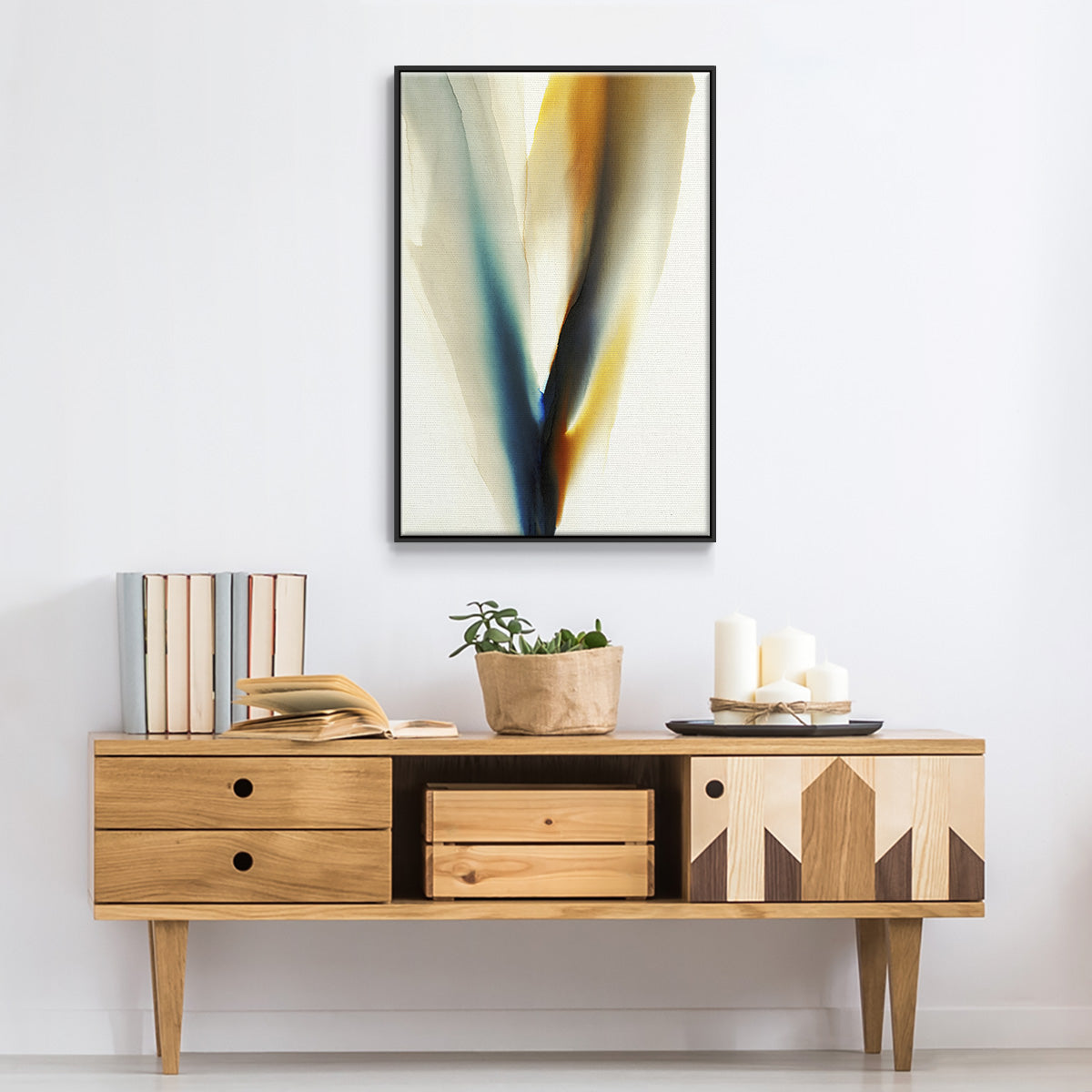 Surreal Tendencies - Floater Framed Canvas Print