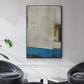 A Warped Window - Floater Framed Canvas Print
