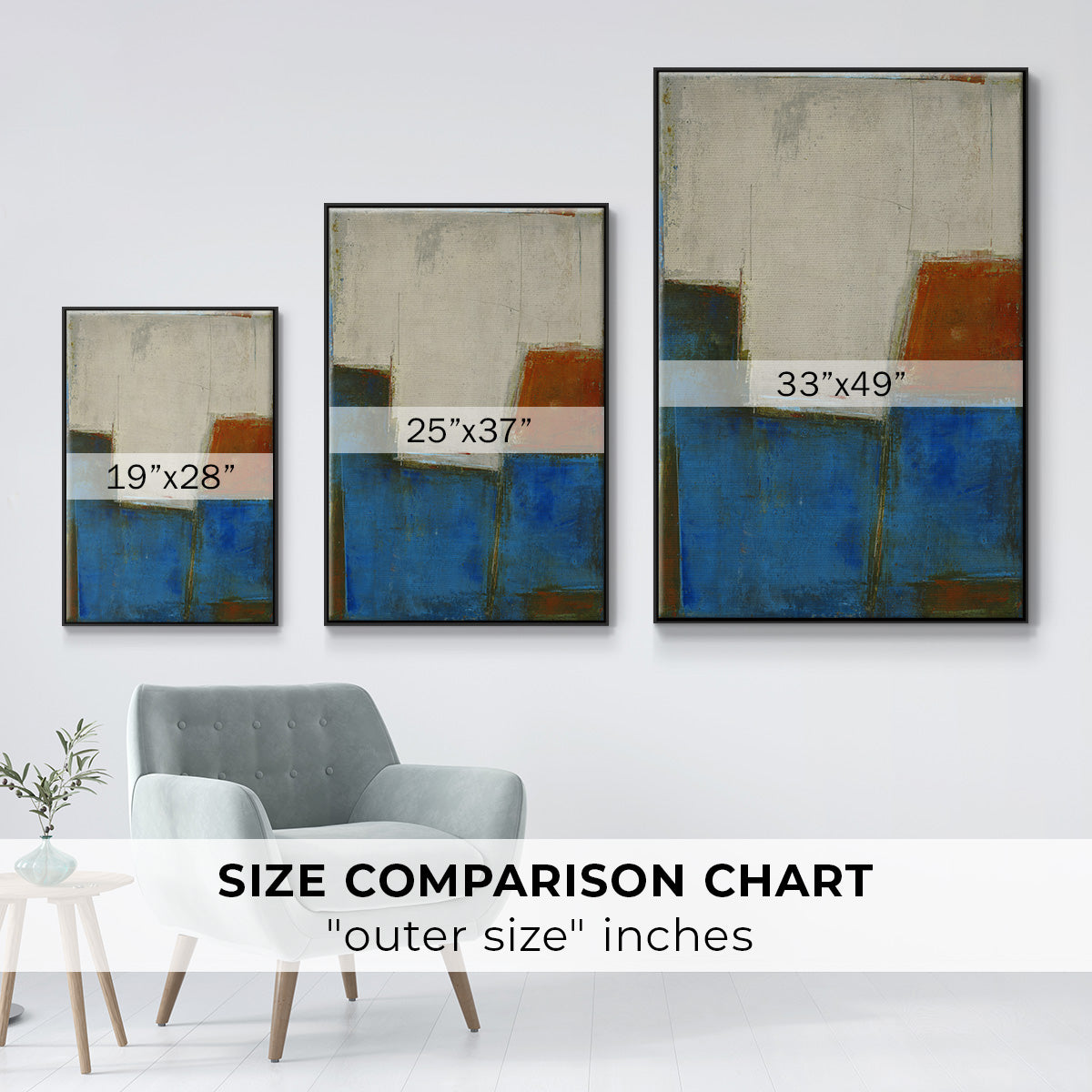 Complex Thought - Floater Framed Canvas Print