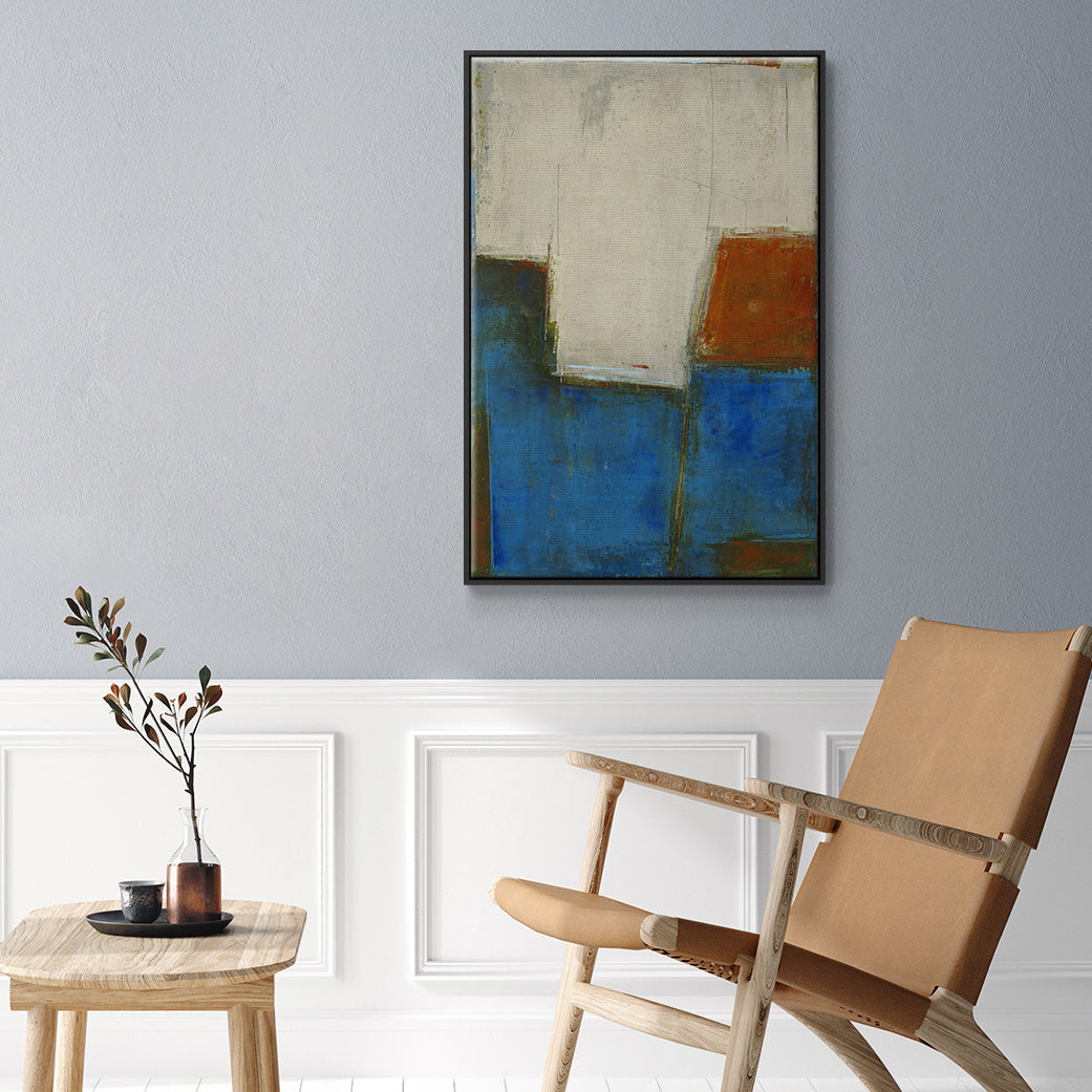 Complex Thought - Floater Framed Canvas Print