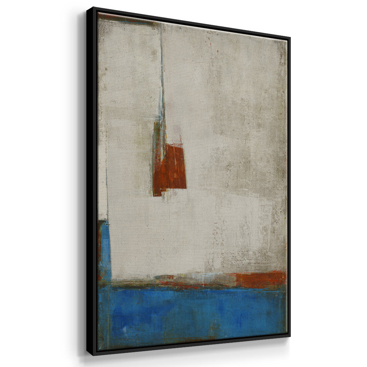 Take that Road - Floater Framed Canvas Print