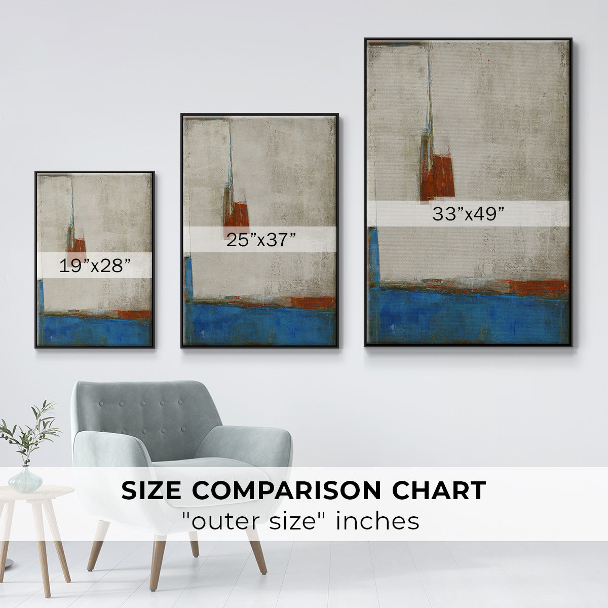 Take that Road - Floater Framed Canvas Print